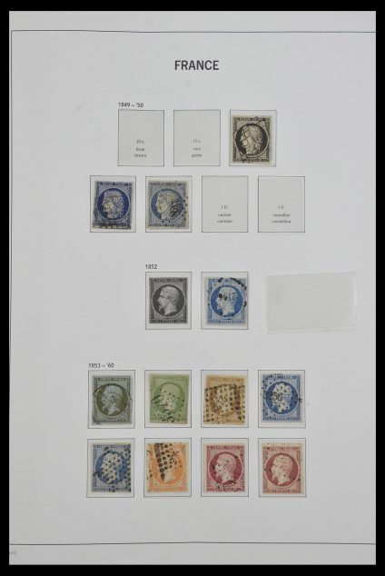 Stamp collection 33480 France 1849-1993.