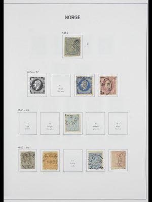 Stamp collection 33486 Norway 1856-1996.