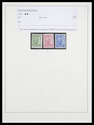 Stamp collection 33493 Liechtenstein 1912-2008.