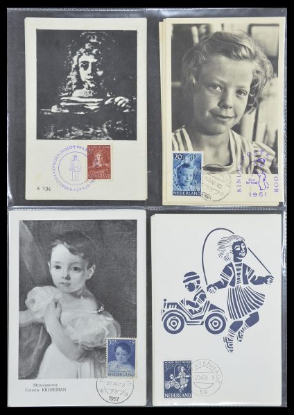 Stamp collection 33531 Netherlands maximum cards 1928(!)-2006.
