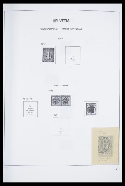 Stamp collection 33559 Switzerland 1850-2000.