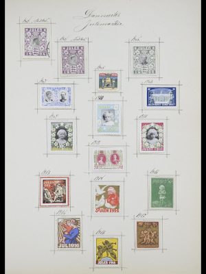 Stamp collection 33575 Denmark christmas seals 1904-2018!