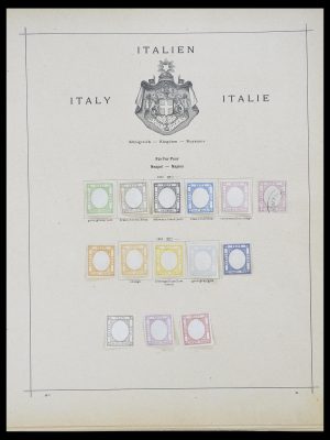 Stamp collection 33620 Italian States/Italy/territories 1851-1935.