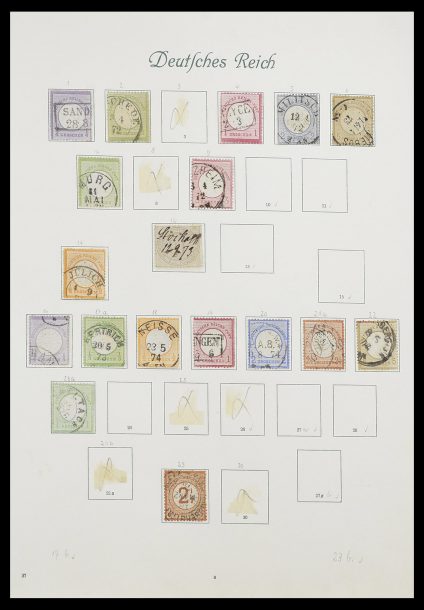 Stamp collection 33635 German Reich 1872-1945.