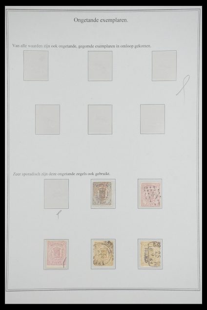 Stamp collection 33692 Netherlands issue 1869-1871.