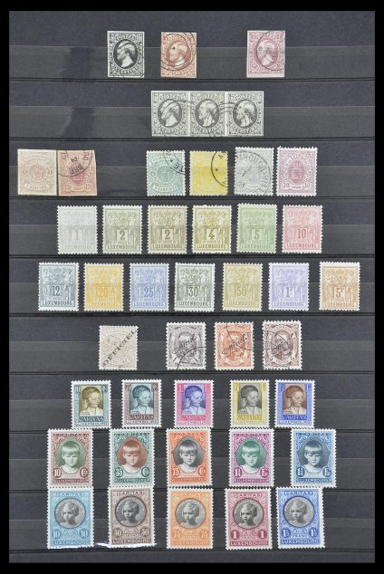 Stamp collection 33693 Luxembourg 1852-1973.