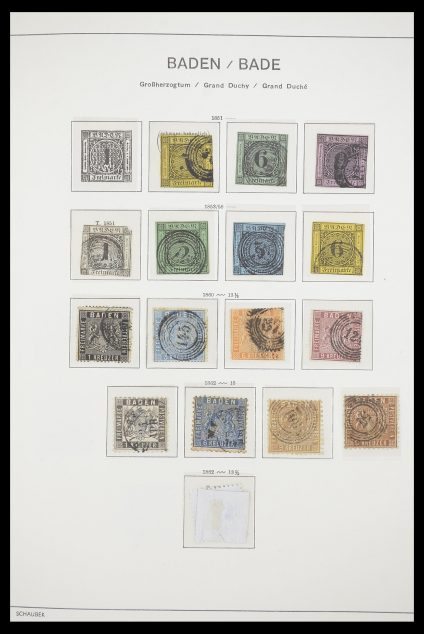 Stamp collection 33694 Germany 1851-1946.