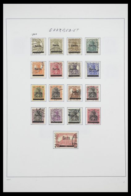Stamp collection 33702 Saar 1920-1959.