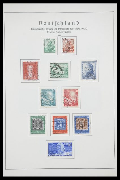 Stamp collection 33707 Bundespost 1949-1991.