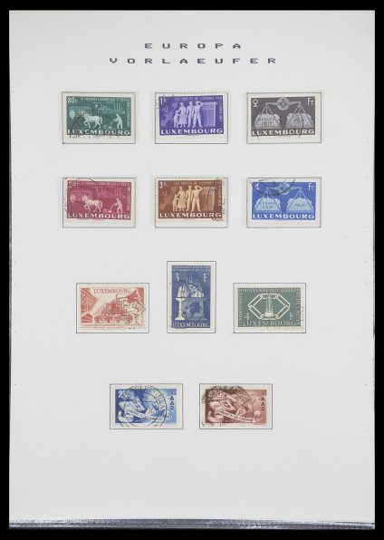 Stamp collection 33728 Europa CEPT 1950-1985.