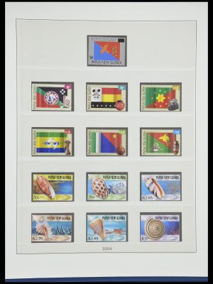 Stamp collection 33731 Papua New Guinea 1973-2004.