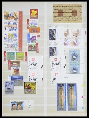 Stamp collection 33743 Belgium 1961-2000.