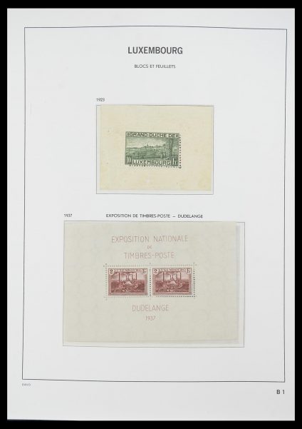 Stamp collection 33774 Luxembourg 1852-2018!