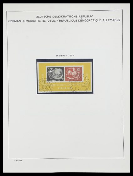 Stamp collection 33782 DDR 1949-1990.
