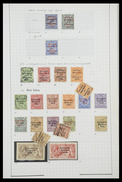 Stamp collection 33789 Ireland 1922-1960.