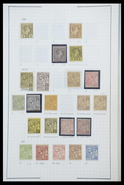 Stamp collection 33792 Monaco 1885-1950.