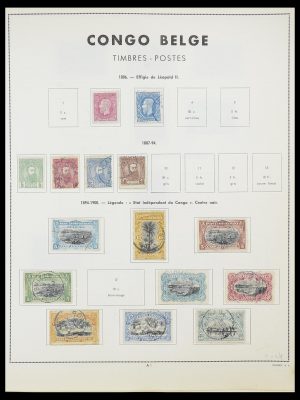 Stamp collection 33797 Belgian Congo 1886-1969.