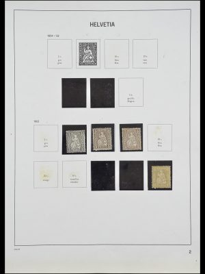 Stamp collection 33806 Switzerland 1867-1984.