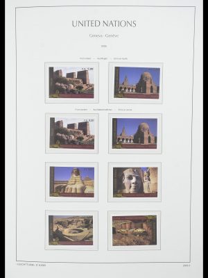 Stamp collection 33811 United Nations Geneva 1969-2005.