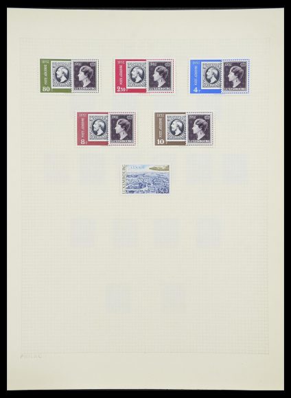 Stamp collection 33820 Luxembourg 1880-2000.