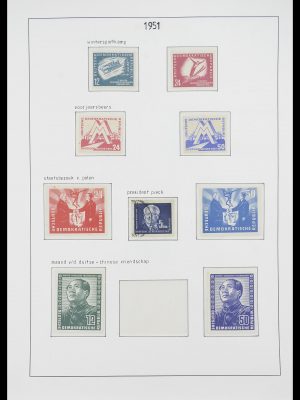 Stamp collection 33824 DDR 1949-1990.