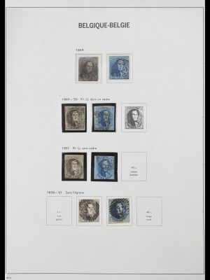 Stamp collection 33769 Belgium 1849-1988.