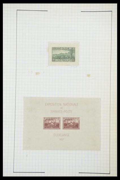 Stamp collection 33817 Luxembourg 1852-2019.