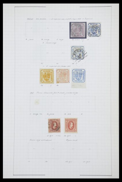 Stamp collection 33822 Romania 1862-1940.