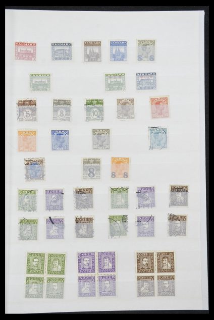 Stamp collection 33832 Denmark 1920-2015.
