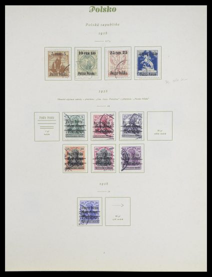 Stamp collection 33835 Poland 1918-1939.