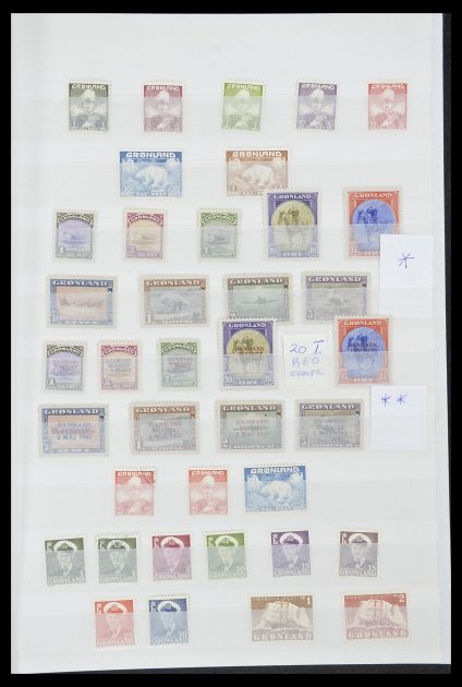 Stamp collection 33845 Greenland 1938-2014!