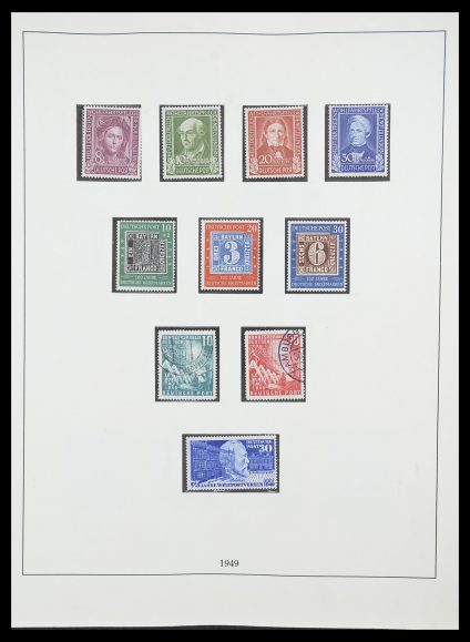 Stamp collection 33856 Bundespost 1949-1977.
