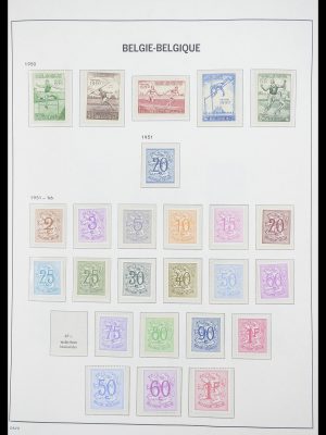 Stamp collection 33863 Belgium 1950-1984.