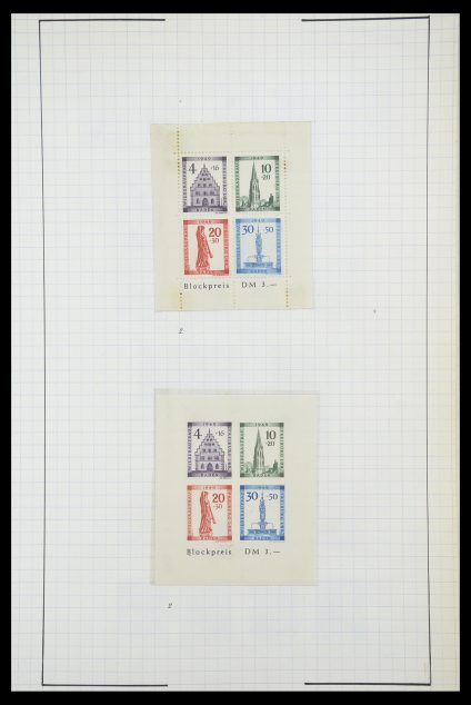 Stamp collection 33864 French Zone 1945-1949.