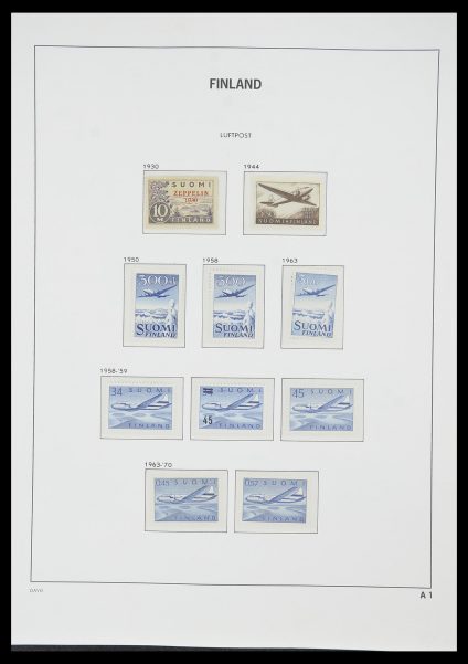 Featured image of Stamp Collection 33877 Finland 1860-1991.