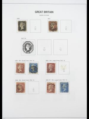 Stamp collection 33898 Great Britain 1840-2006.