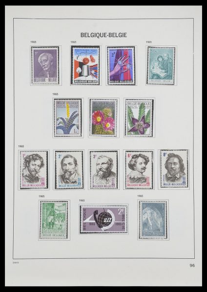 Stamp collection 33899 Belgium MNH 1965-2004.