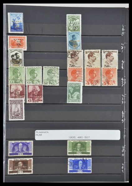 Stamp collection 33902 Romania 1866-2001.
