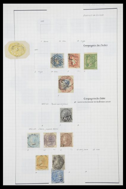 Featured image of Stamp Collection 33905 India 1854-1958.