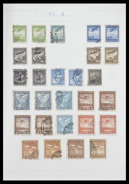 Stamp collection 33913 Latin America 1850-1950.