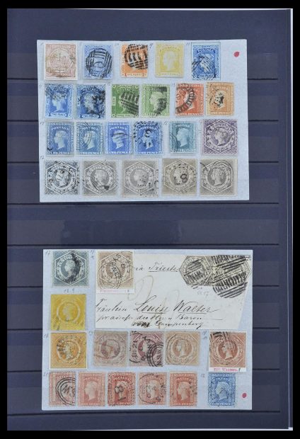 Stamp collection 33960 British colonies classic 1850-1920.