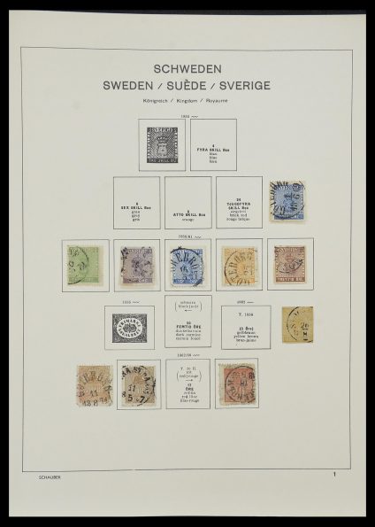 Stamp collection 33972 World 1851-1980.
