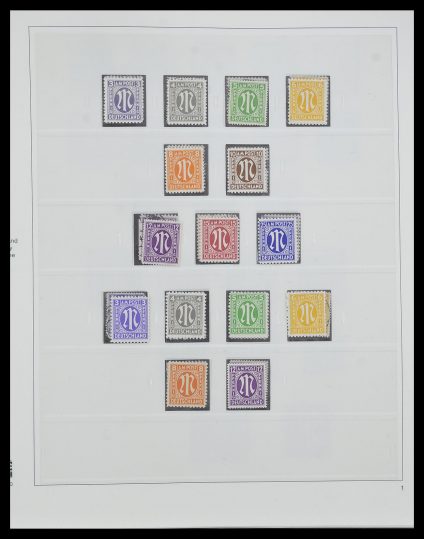 Stamp collection 33978 German Zones 1945-1949.