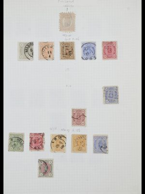 Stamp collection 33980 Finland and Baltic States 1866-1990.