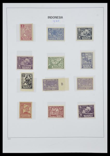 Stamp collection 33988 Vienna printings Indonesia.