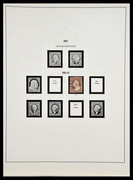 Stamp collection 34024 USA 1857-1995.