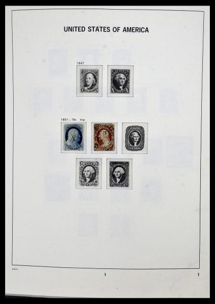 Featured image of Stamp Collection 34026 USA 1851-2001.