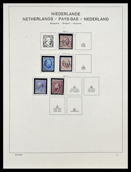 Stamp collection 34040 Netherlands 1852-1992.