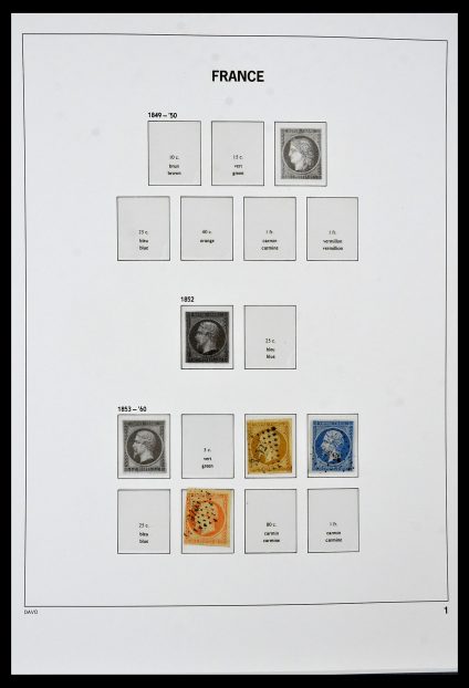 Featured image of Stamp Collection 34047 France 1853-2020(!)