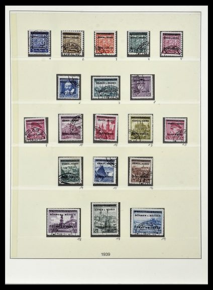 Stamp collection 34050 German occupations WW II 1939-1945.